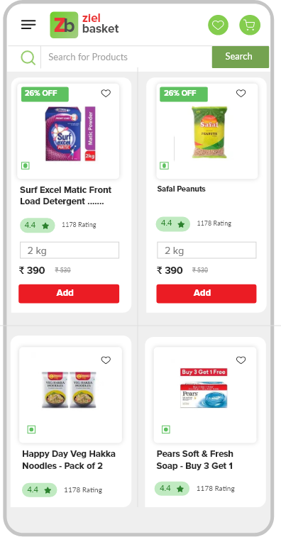 Grocery Ecommerce Platform | Online Grocery Store Software - ZielCommerce